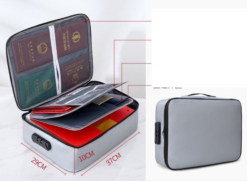 Hộp đựng bảo quản giấy tờ trong gia đình VOI VUÔNG