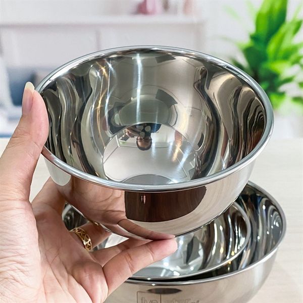 Bộ 3 thố inox Five Star MỚI - 16cm, 20cm và 26cm