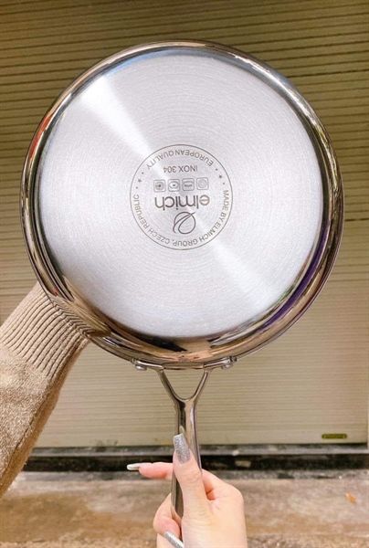 Chảo nông lòng Elmich Trimax INOX Đúc Nguyên Khối