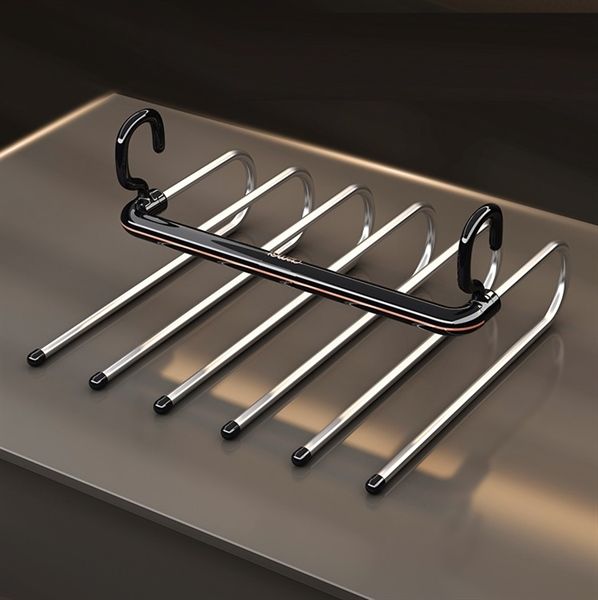 Móc treo quần thông minh cao cấp tăng 6 lần không gian tủ quần áo