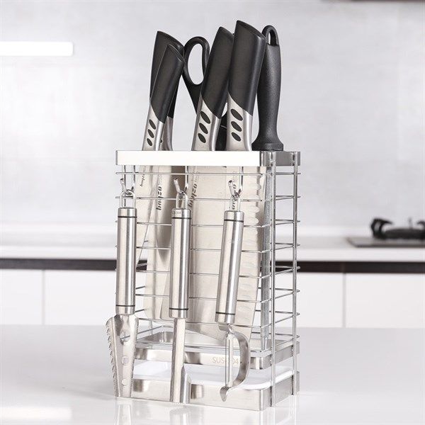 Ống cắm dao kéo inox 304