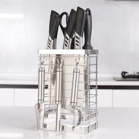 Ống cắm dao kéo inox 304