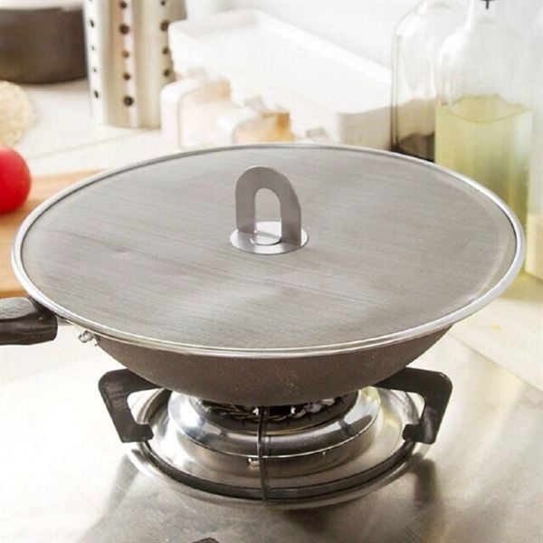 Nắp Đậy Chống Văng Dầu Mỡ IKEA STABIL 33cm