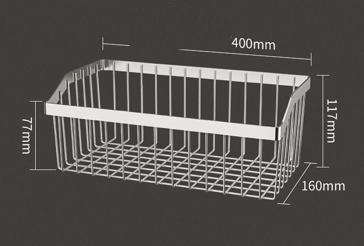 Giỏ inox 304 dán tường