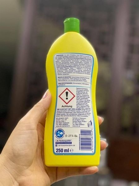 Dung dịch tẩy cặn Canxi Denkmit