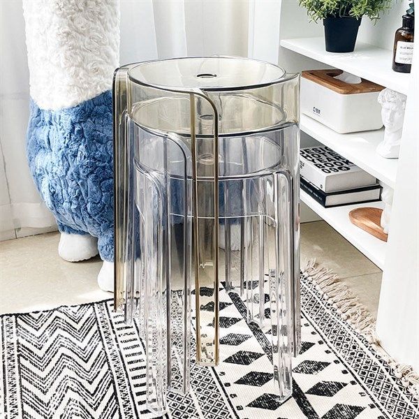 Ghế đôn trong suốt 33*46cm