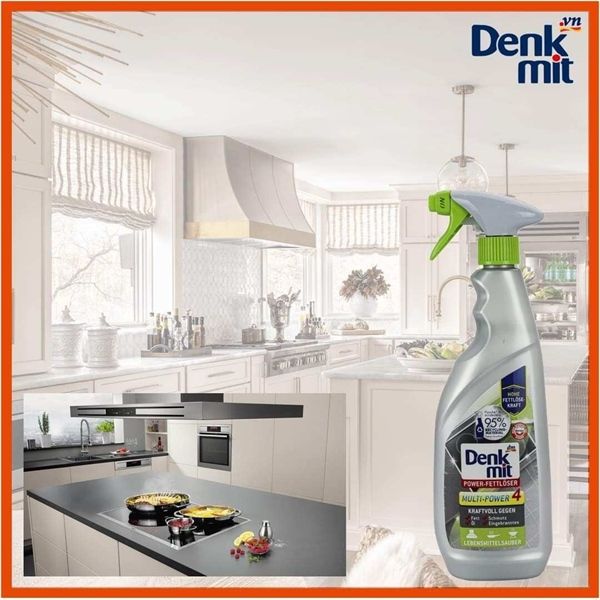 Chai xịt rửa thiết bị nhà bếp đa năng DENKMIT 750ml
