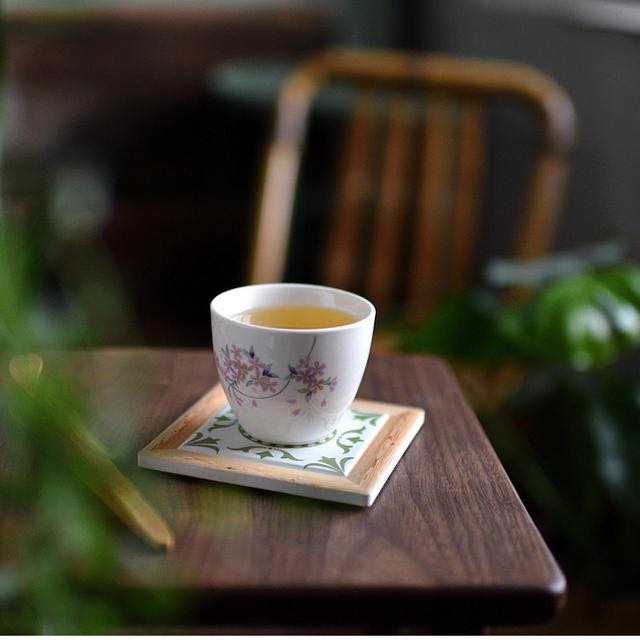 Bộ ấm sứ hoa xanh