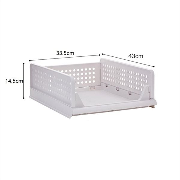 Kệ Ngăn Kéo Phân Chia Tủ Quần Áo, Đồ Dùng Gấp gọn nhựa Thương Hiệu Voi VUÔNG