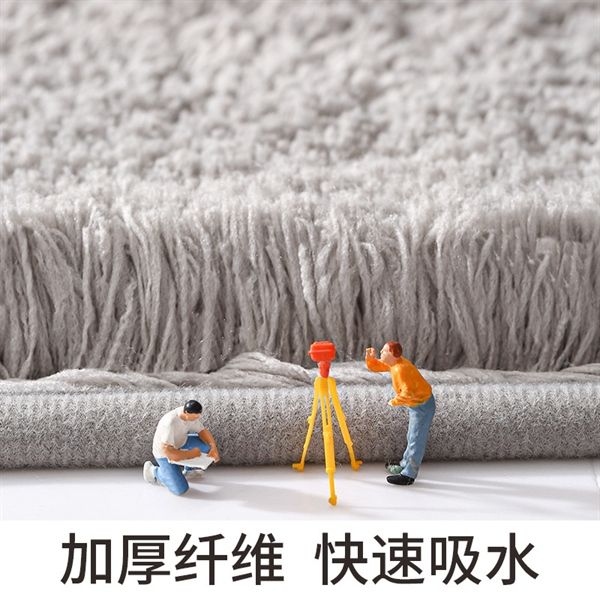 Thảm sợi SP đơn sắc thấm hút chống trượt