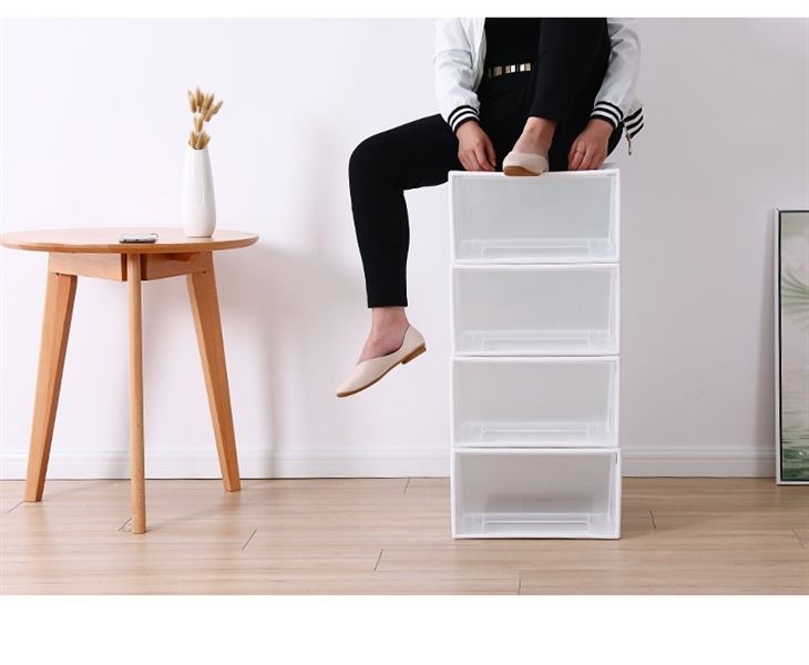 Hộp Đựng Đồ Đa Năng Có Ngăn Kéo Xếp Chồng Lên Nhau HK Voi Vuông