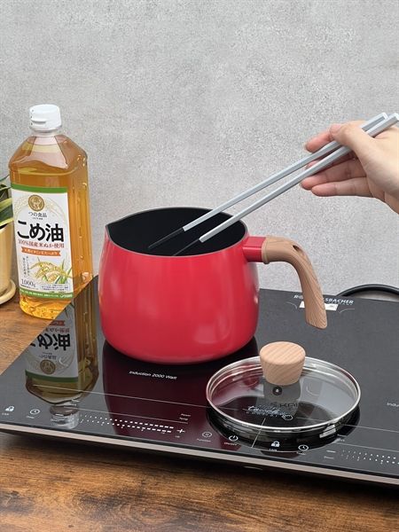 Nồi chiên ngập dầu có vòi rót KAIYO 15cm