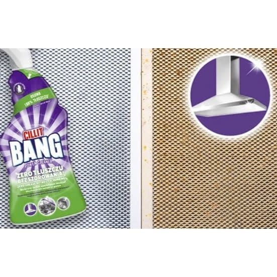 Chai xịt vệ sinh dầu mỡ nhà bếp đa năng Cillit Bang 750ml