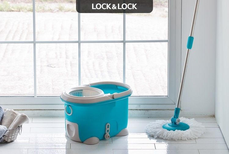 Bộ lau nhà xoay tay 360 độ LocknLock MOP-Q2