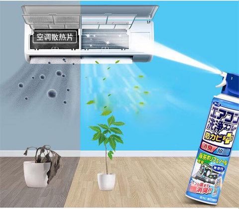 Chai xịt vệ sinh điều hoà máy lạnh