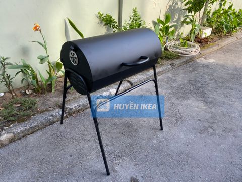 Bếp nướng thân tròn xuất khẩu EU có nắp