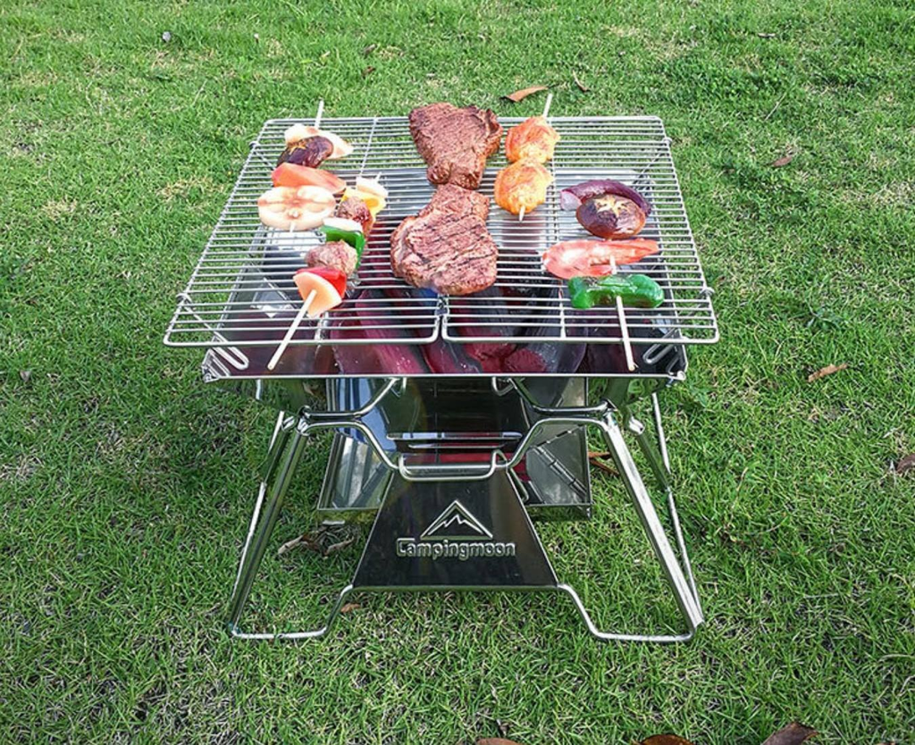 Bếp nướng than CampingMoom gập gọn