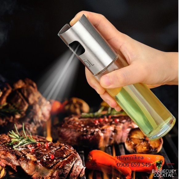 Bình xịt dầu thủy tinh