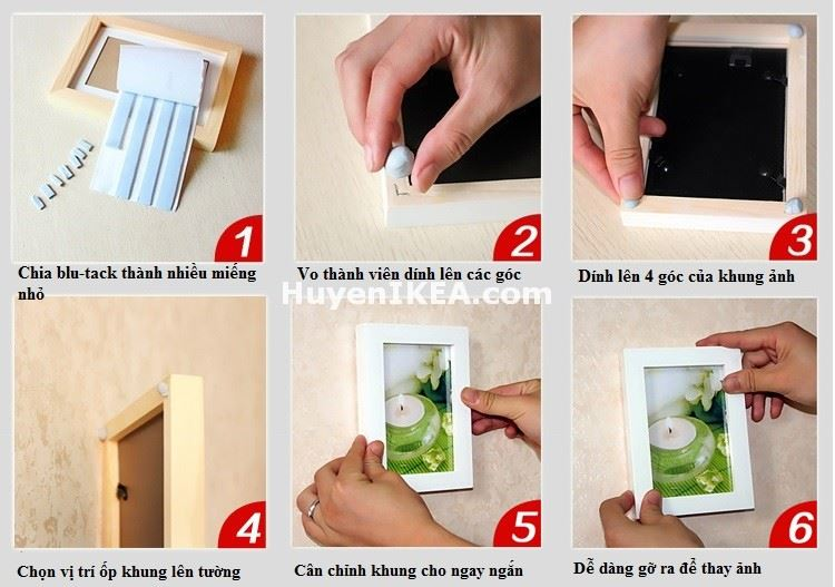 Đất sét dính Blu-tack 75g (dính khung hình)