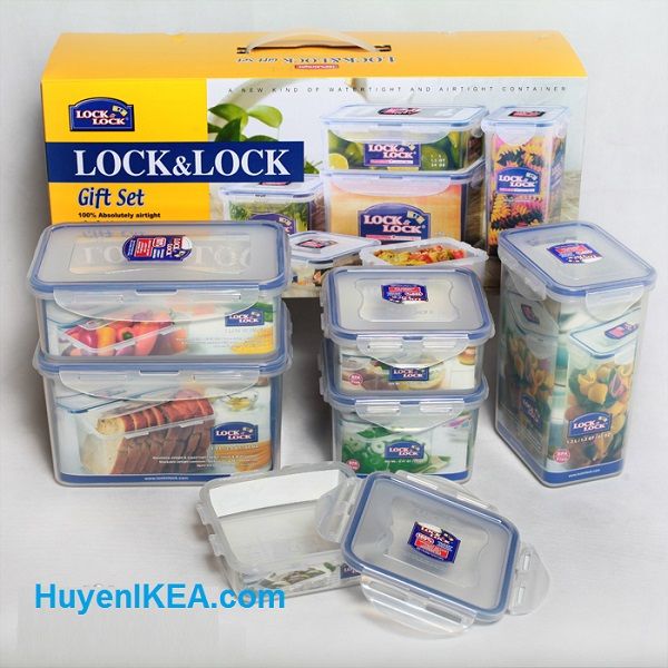 Bộ hộp nhựa Lock Lock set 6