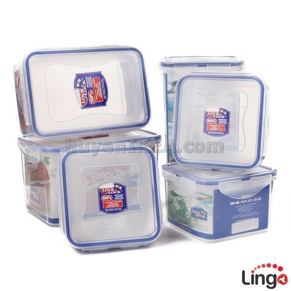 Bộ hộp nhựa Lock Lock set 6