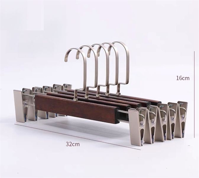Móc Kẹp Quần Áo Gỗ Nâu