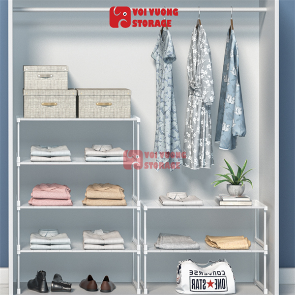 Kệ chia tầng đa năng cho tủ quần áo tủ bếp VOI VUÔNG