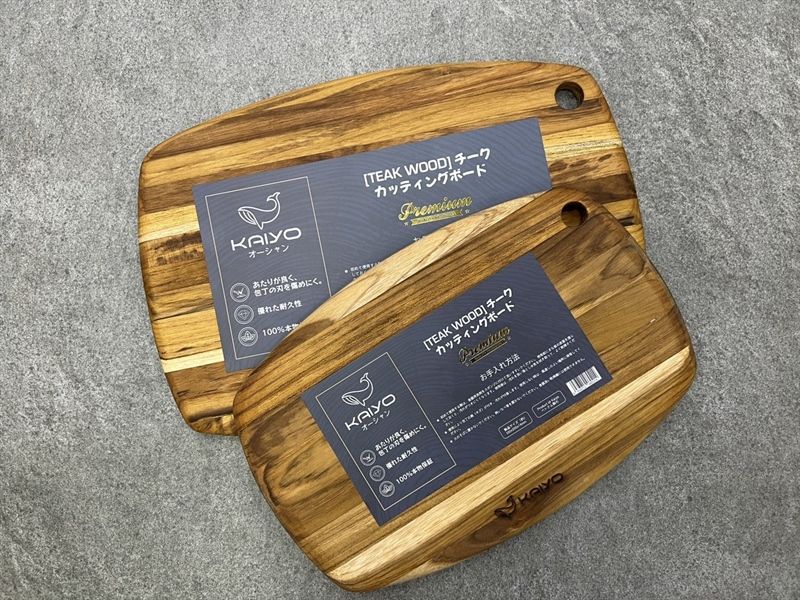 Thớt teak Kaiyo oval