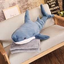 Cá mập nhồi bông Ikea BlaHaJ 100cm