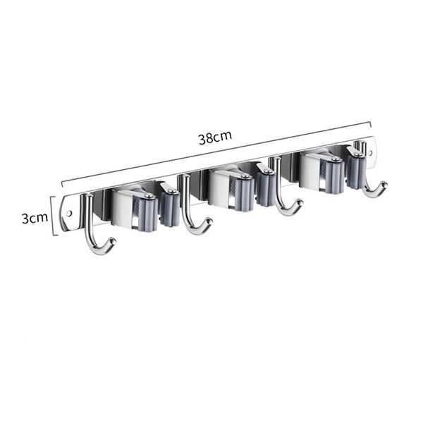 Kẹp chổi INOX MẪU MỚI