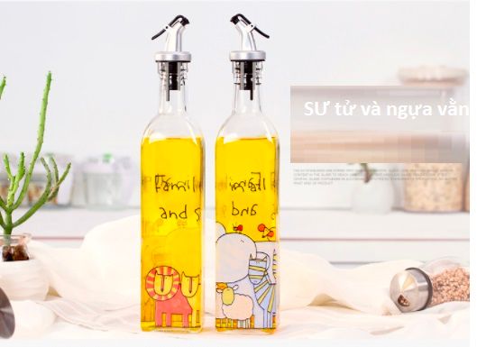 Set 2 Chai gia vị Amino 500ml