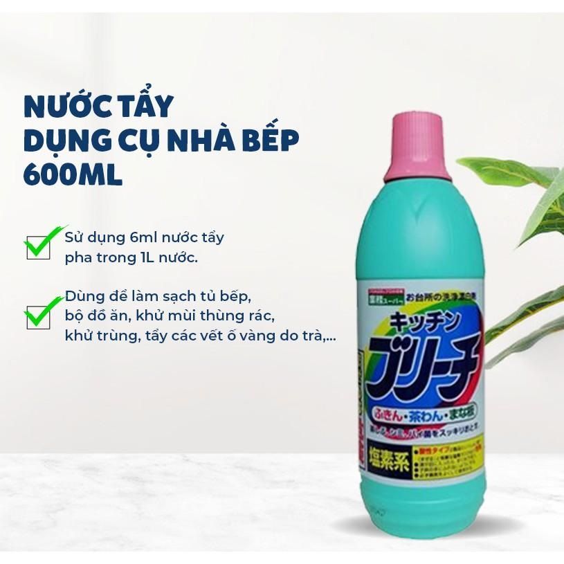 Chai tẩy rửa nhà bếp Nhật Bản 600ml