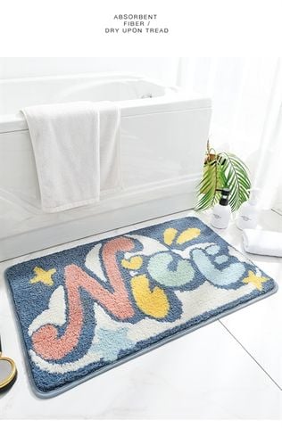 Thảm sợi chống trượt Mẫu