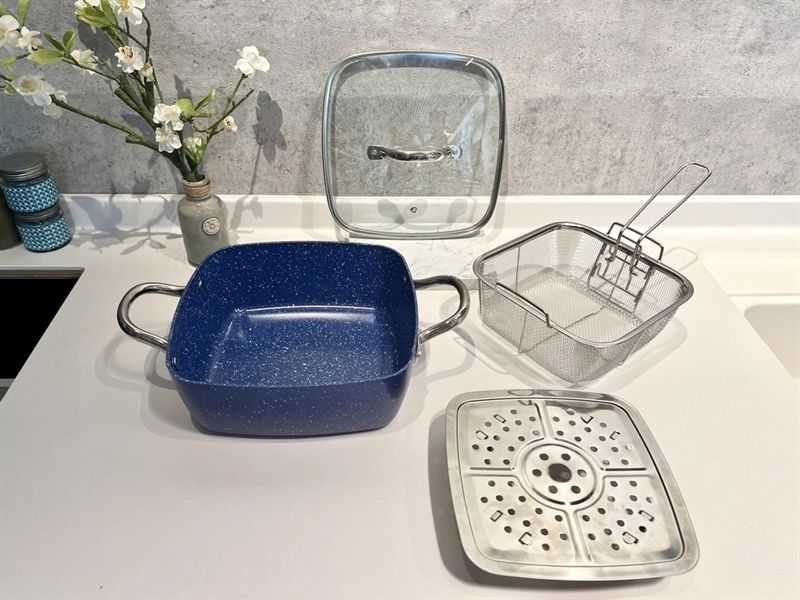 Nồi Chảo Vuông Đa Năng OCENO