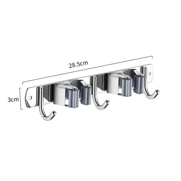 Kẹp chổi INOX MẪU MỚI