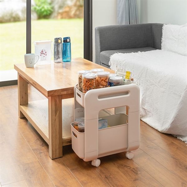 Kệ nhựa đa năng có ngăn kéo trượt Hokori