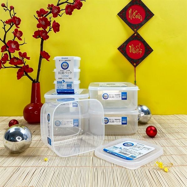 Bộ 6 Hộp Nhật Nakaya Ag+