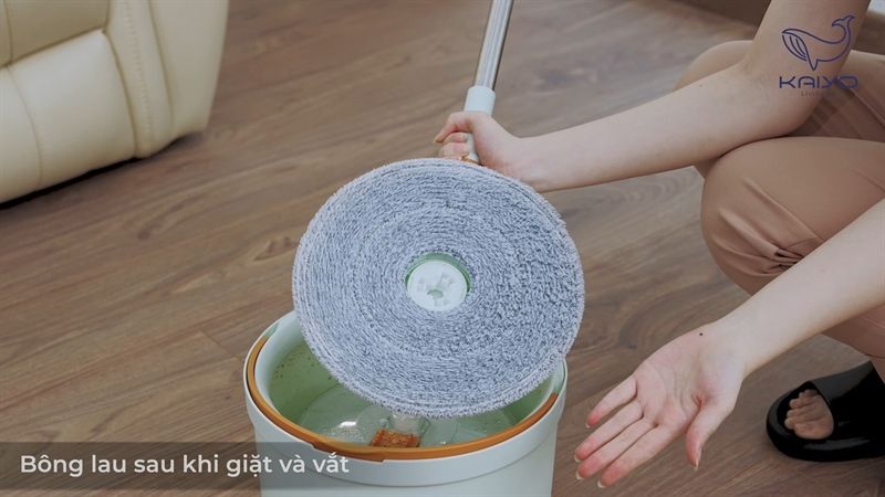 Bộ lau nhà tách nước Kaiyo