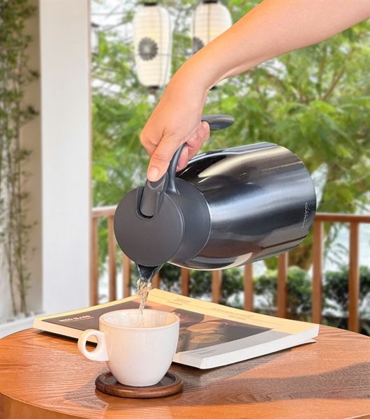 Phích trà giữ nhiệt 48h Kaiyo 2L