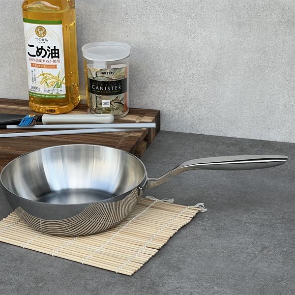 CHẢO ĐÚC INOX NGUYÊN KHỐI SÂU LÒNG KAIYO