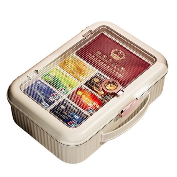 Hộp đựng bảo quản giấy tờ trong gia đình VOI VUÔNG