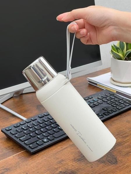 Bình giữ nhiệt Kaiyo - Màu TRẮNG KEM