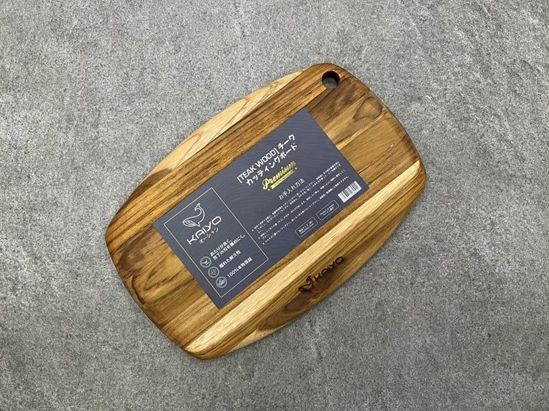 Thớt teak Kaiyo oval