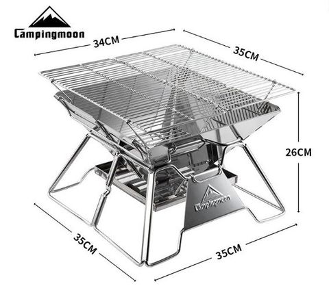 Bếp nướng than CampingMoom gập gọn