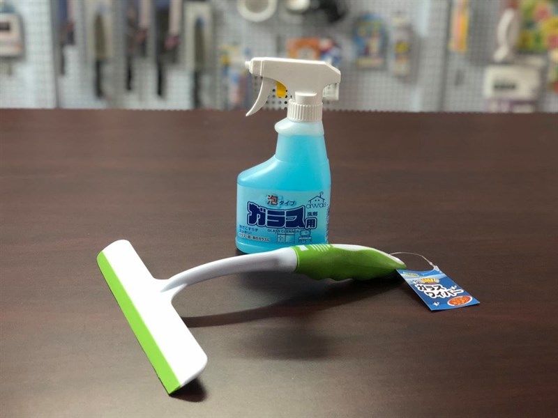 Dụng cụ lau kính Nhật ngắn