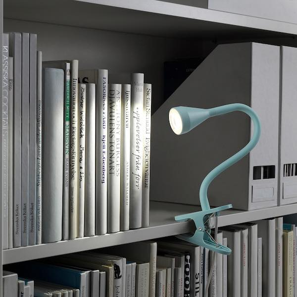 Đèn kẹp IKEA NAVLINGE tối đa 4cm