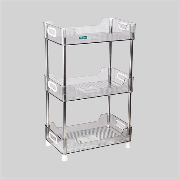 Kệ chữ nhật đa năng trong suốt Hokori