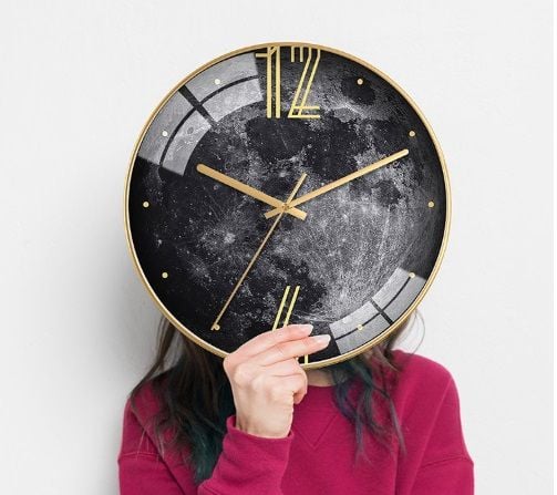 Đồng hồ treo tường kim trôi 30cm