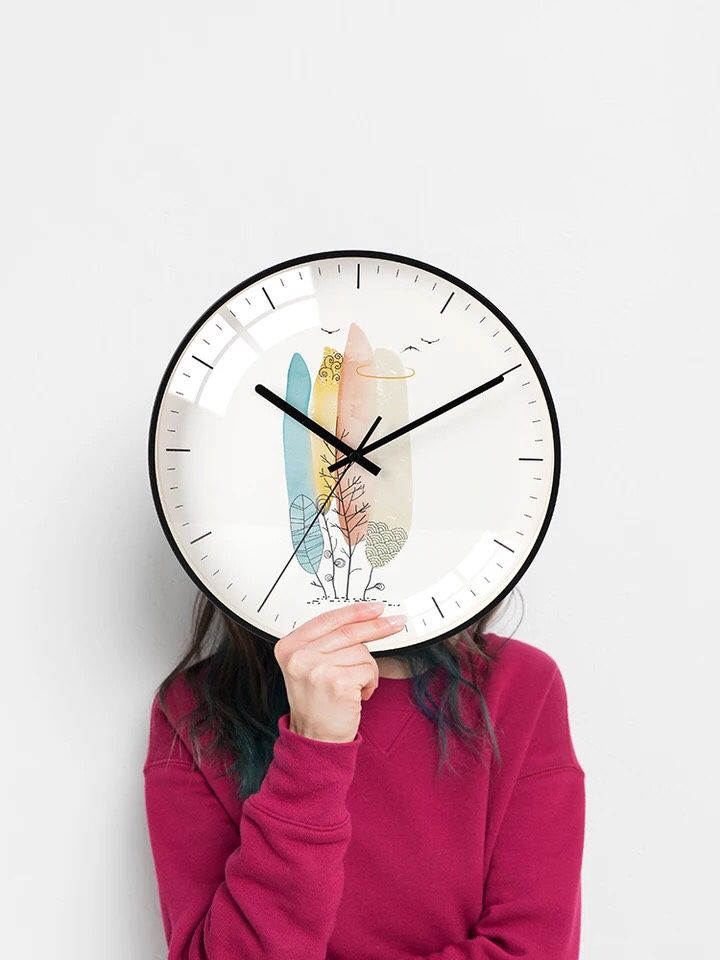 Đồng hồ treo tường kim trôi 30cm