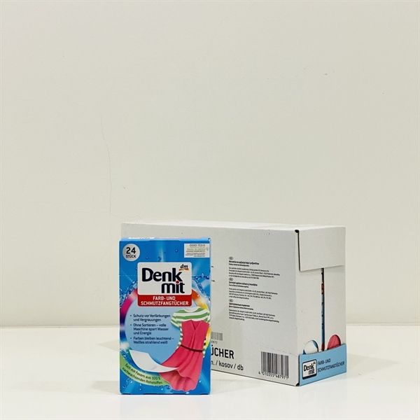 Giấy chống phai màu quần áo Denkmit (hộp 24 miếng)